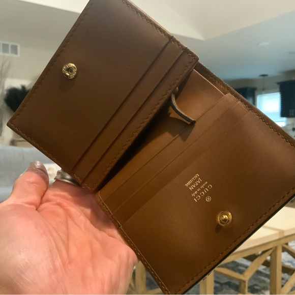 Gucci compact Wallet GG 456867 Butterfly Japan Exclusive - Picture 4 of 11